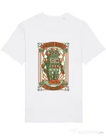 Tricou STANLEY STELLA barbat Vintage Robot Alb
