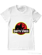 Tricou ADLER barbat Darth Vader Alb