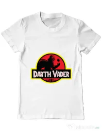 Tricou ADLER barbat Darth Vader Alb