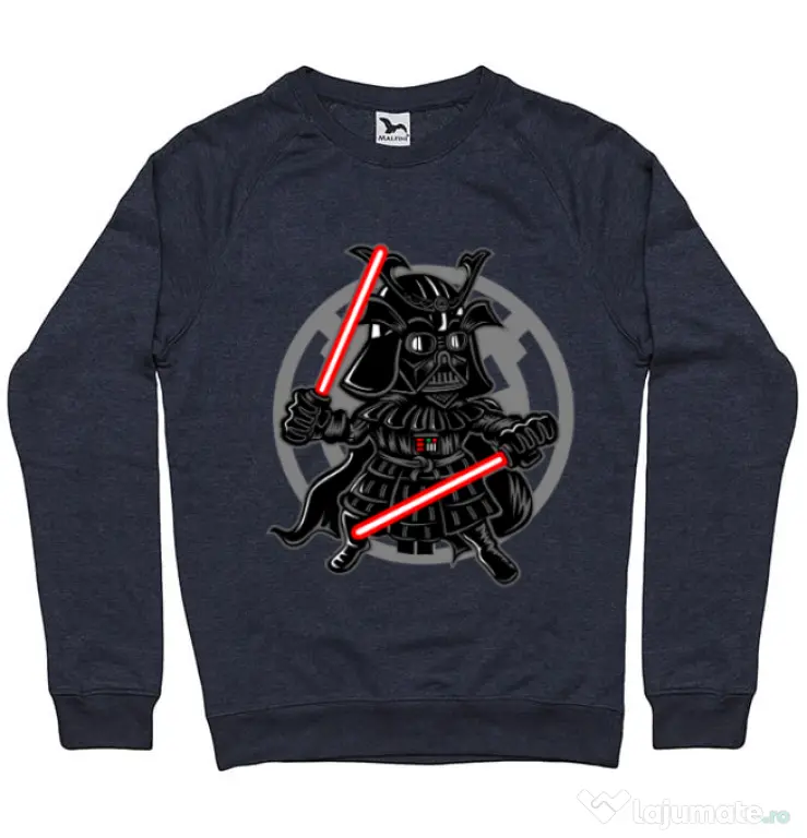 Bluza ADLER barbat Darkside Samurai Denim inchis