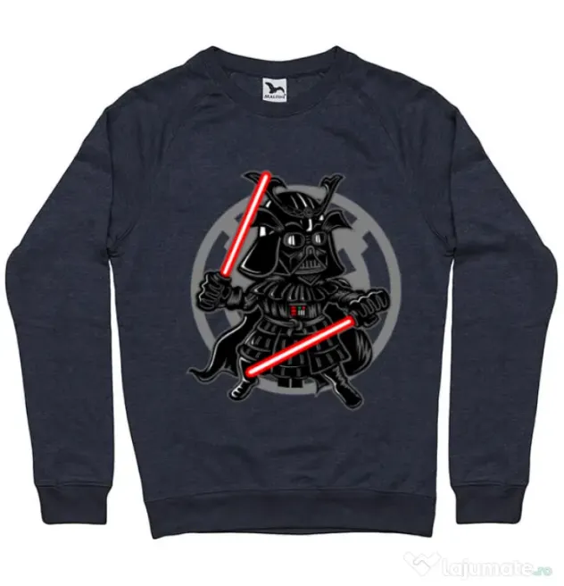 Bluza ADLER barbat Darkside Samurai Denim inchis