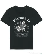Tricou STANLEY STELLA barbat Welcome To L.A Negru