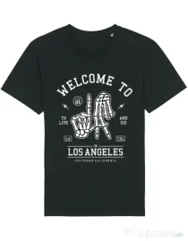 Tricou STANLEY STELLA barbat Welcome To L.A Negru