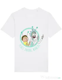 Tricou STANLEY STELLA barbat Peace among worlds Alb