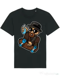 Tricou STANLEY STELLA barbat Chemical board Negru