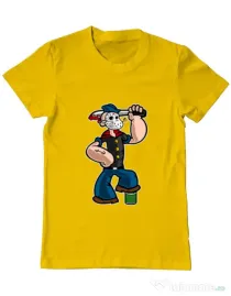 Tricou ADLER barbat Sailor Mass Murderer Galben