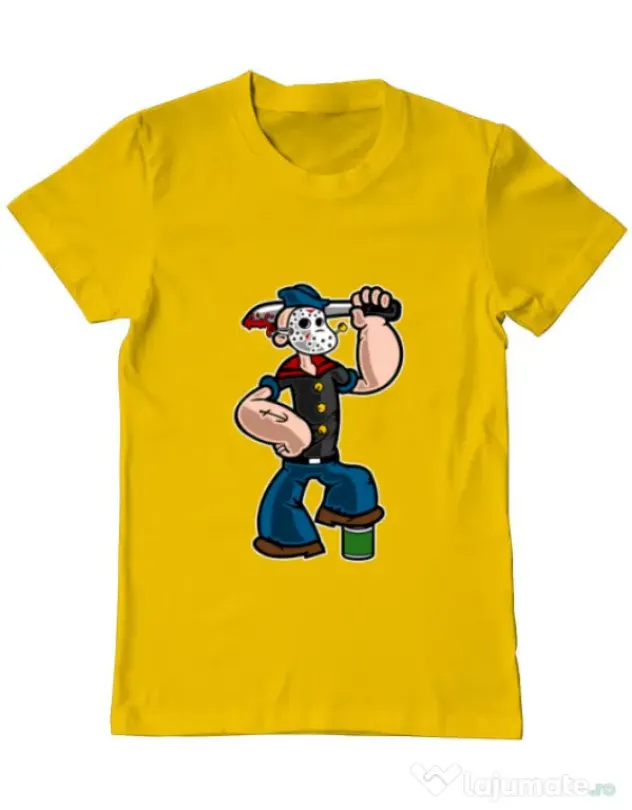 Tricou ADLER barbat Sailor Mass Murderer Galben
