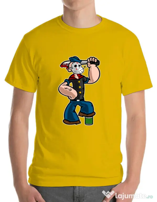 Tricou ADLER barbat Sailor Mass Murderer Galben