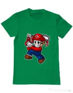 Tricou ADLER barbat Mario Massacre Verde mediu