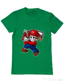 Tricou ADLER barbat Mario Massacre Verde mediu
