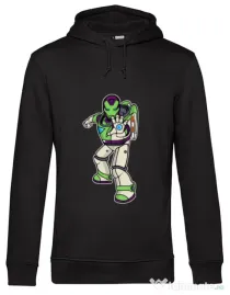 Hoodie barbat cu gluga Iron Buzz Negru