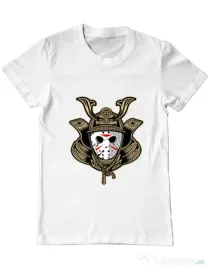 Tricou ADLER barbat Samurai Jason Alb