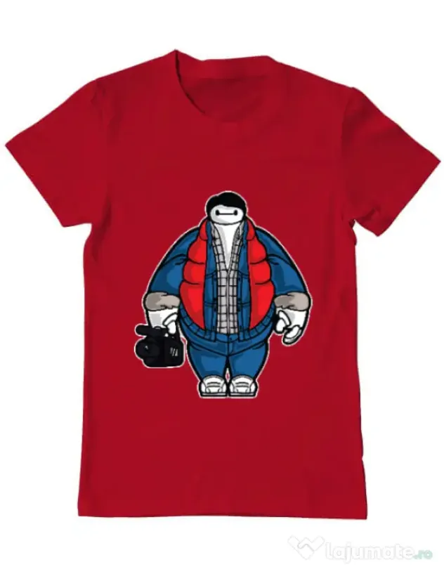 Tricou ADLER barbat Baymarty Rosu