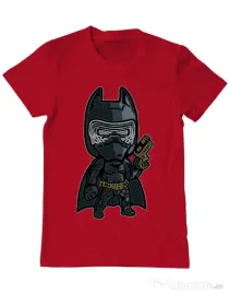 Tricou ADLER barbat Darkest Night Rosu