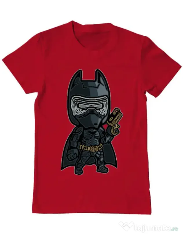 Tricou ADLER barbat Darkest Night Rosu