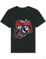 Tricou STANLEY STELLA barbat Captain Mario Negru