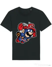 Tricou STANLEY STELLA barbat Captain Mario Negru
