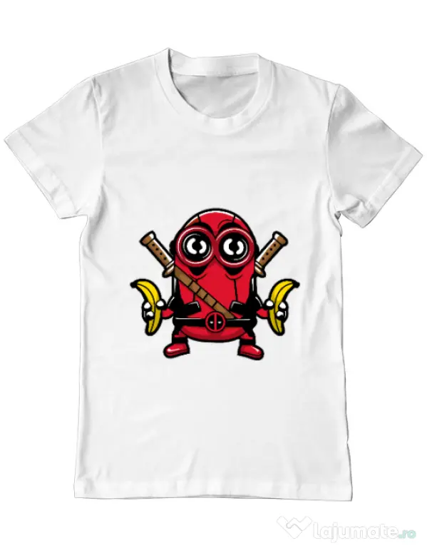 Tricou ADLER barbat Minionpool Alb