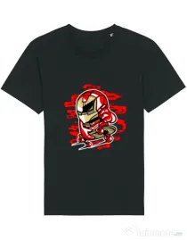 Tricou STANLEY STELLA barbat Iron Skate Negru