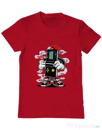 Tricou ADLER barbat Brick Gamers Rosu