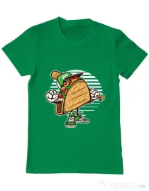 Tricou ADLER barbat Taco Verde mediu