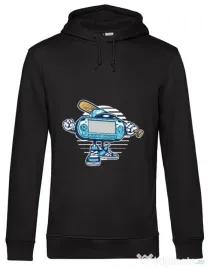 Hoodie barbat cu gluga Game On Negru