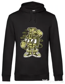 Hoodie barbat cu gluga Grenade Negru