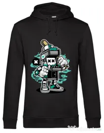 Hoodie barbat cu gluga Game On 2 Negru
