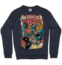 Bluza ADLER barbat Heavy Guitar Denim inchis