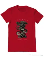 Tricou ADLER barbat Hourglass Rosu