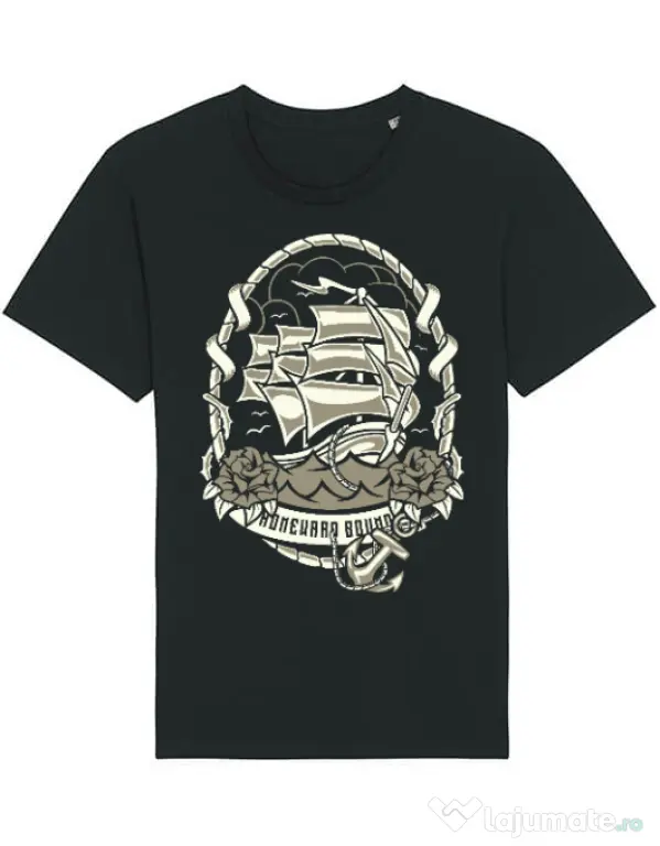 Tricou STANLEY STELLA barbat Ship Negru