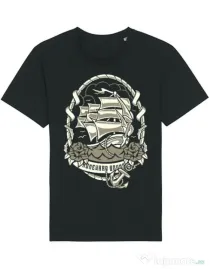 Tricou STANLEY STELLA barbat Ship Negru