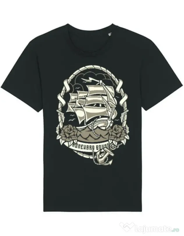 Tricou STANLEY STELLA barbat Ship Negru