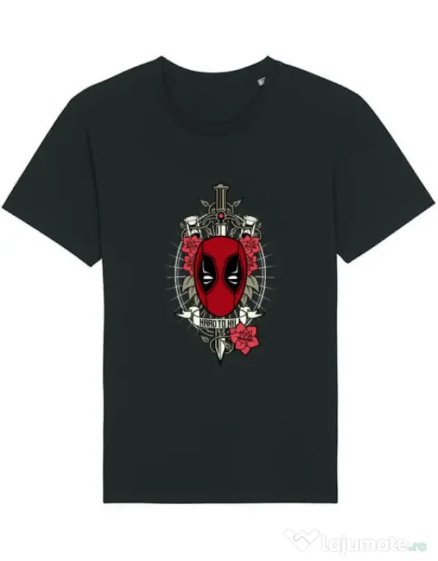 Tricou STANLEY STELLA barbat Hard To Kill Negru