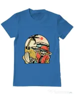 Tricou ADLER barbat Have a Break Albastru azuriu