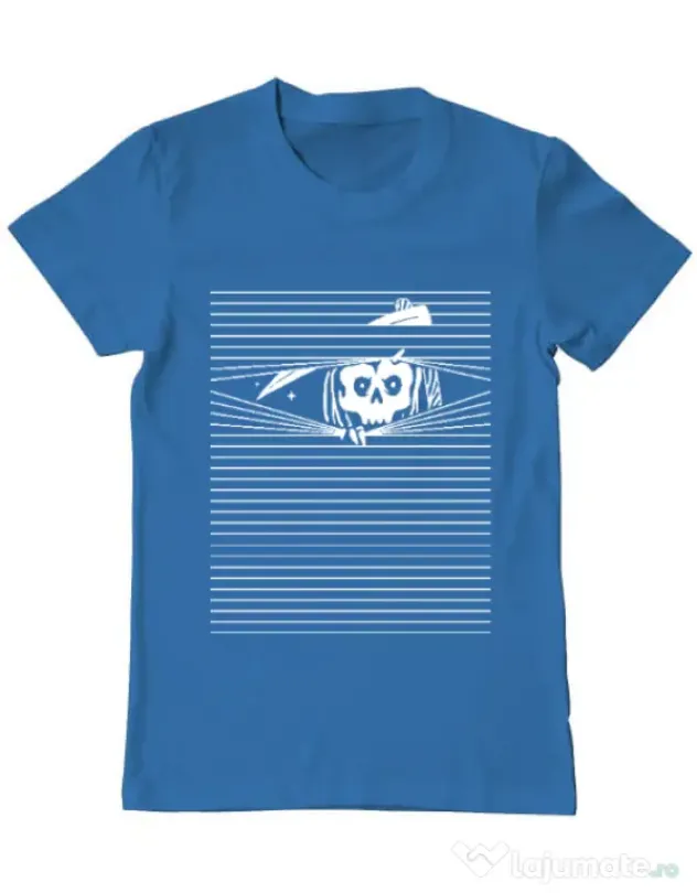 Tricou ADLER barbat Lurk Albastru azuriu