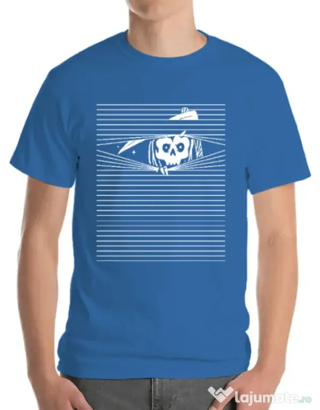 Tricou ADLER barbat Lurk Albastru azuriu