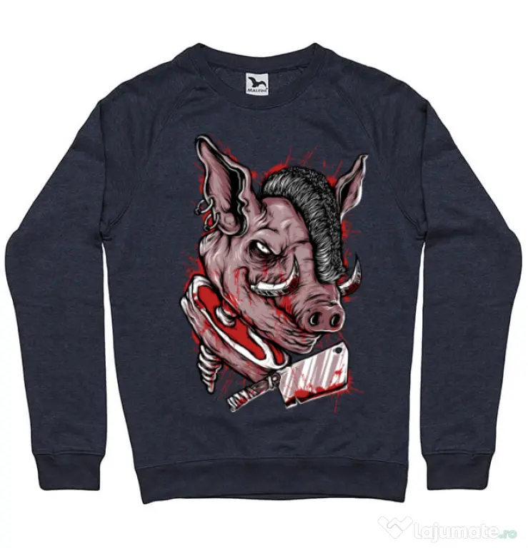 Bluza ADLER barbat Pig Saw Denim inchis