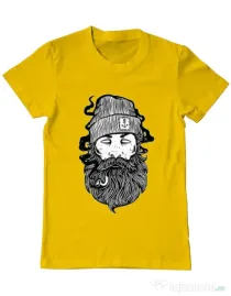 Tricou ADLER barbat Sailor Man Galben
