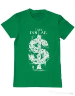 Tricou ADLER barbat Tree Dollar Verde mediu