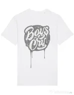 Tricou STANLEY STELLA barbat Boys Dont Cry Alb