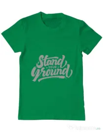 Tricou ADLER barbat Stand Your Ground Verde mediu