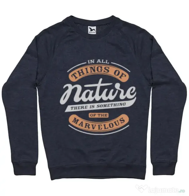 Bluza ADLER barbat Nature Denim inchis