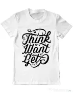 Tricou ADLER barbat Think it Alb