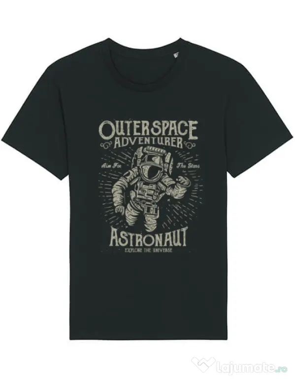 Tricou STANLEY STELLA barbat Astronaut Negru