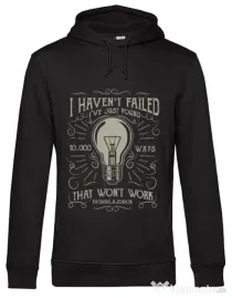 Hoodie barbat cu gluga 10000 Ways Negru