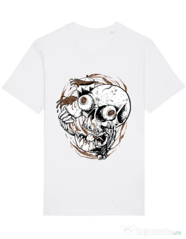 Tricou STANLEY STELLA barbat Coffee Addict Alb