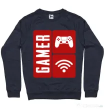 Bluza ADLER barbat Gamer Denim inchis