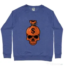 Bluza ADLER barbat Sack Albastru melanj