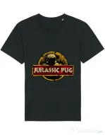 Tricou STANLEY STELLA barbat Jurassic Pug Negru